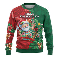Hawaii Christmas Ugly Christmas Sweater Mele Kalikimaka Funny Hawaiian Santa - Polynesian Pride