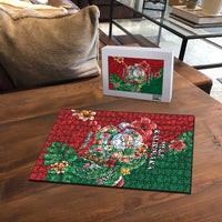 Hawaii Christmas Puzzle Mele Kalikimaka Funny Hawaiian Santa - Polynesian Pride