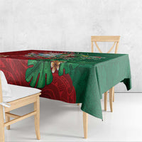 Hawaii Christmas Tablecloth Mele Kalikimaka Funny Hawaiian Santa - Polynesian Pride