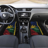 Personalised Philippines Christmas Car Mats Xmas Tree Filipino Tribal Patterns - Polynesian Pride