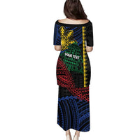 Personalised Philippines Christmas Puletasi Xmas Tree Filipino Tribal Patterns DT05 - Polynesian Pride