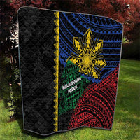 Philippines Christmas Quilt Xmas Tree Filipino Tribal Patterns - Polynesian Pride