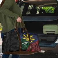 Philippines Christmas Travel Bag Xmas Tree Filipino Tribal Patterns - Polynesian Pride