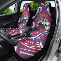 Samoa Gym Car Seat Cover Muscle Samoan Tribal Waves DT05 - Polynesian Pride