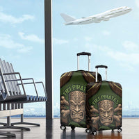 Hawaii Tiki Pirates Luggage Cover Kakau Pattern Polynesian Style