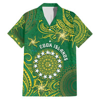 Personalised Cook Islands Family Matching Mermaid Dress and Hawaiian Shirt Hibiscus Polynesian Tribal Pattern