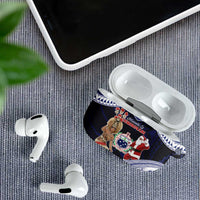 Samoa Christmas AirPods Case Samoan Siva Dance With Santa - Polynesian Pride
