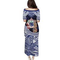 Samoa Christmas Puletasi Samoan Siva Dance With Santa - Polynesian Pride