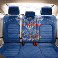Toa Samoa Back Car Seat Cover Samoan Warrior Spirit Rugby - Polynesian Pride
