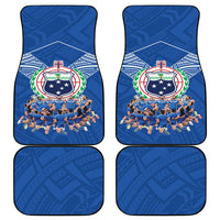 Toa Samoa Car Mats Samoan Warrior Spirit Rugby - Polynesian Pride