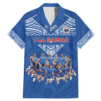Toa Samoa Family Matching Mermaid Dress and Hawaiian Shirt Samoan Warrior Spirit Rugby - Polynesian Pride