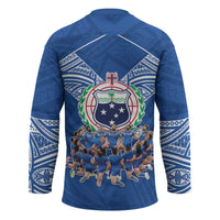 Toa Samoa Hockey Jersey Samoan Warrior Spirit Rugby - Polynesian Pride