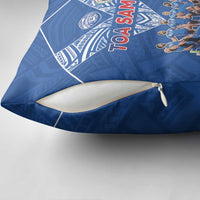 Toa Samoa Pillow Cover Samoan Warrior Spirit Rugby - Polynesian Pride