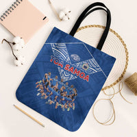 Toa Samoa Tote Bag Samoan Warrior Spirit Rugby - Polynesian Pride