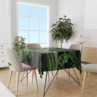 Maori Romantic Valentine Tablecloth The Hongi Kiss Green Galaxy DT05 - Polynesian Pride