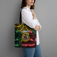 Vanuatu Independence Day Tote Bag Boar Tusk Warrior Tribal Floral Patterns DT05 - Polynesian Pride