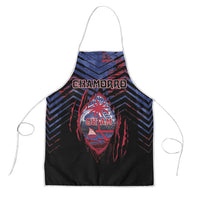 Guam Apron Chamorro Seal Tribal Scratch Design - Polynesian Pride