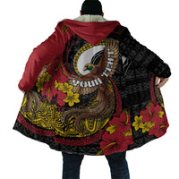 Personalised Papua New Guinea Language Week Cloak Bird Of Paradise Tribal Floral Pattern DT05 - Polynesian Pride