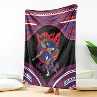 Samoa Mixed Martial Arts Blanket Flying Knee Of Samoan DT05 - Polynesian Pride