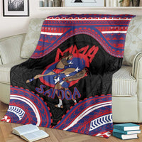 Samoa Mixed Martial Arts Blanket Flying Knee Of Samoan DT05 - Polynesian Pride