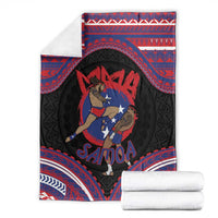 Samoa Mixed Martial Arts Blanket Flying Knee Of Samoan DT05 - Polynesian Pride