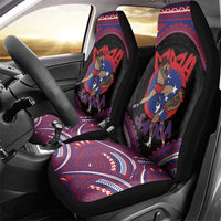 Samoa Mixed Martial Arts Car Seat Cover Flying Knee Of Samoan DT05 - Polynesian Pride