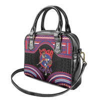 Samoa Mixed Martial Arts Shoulder Handbag Flying Knee Of Samoan DT05 - Polynesian Pride