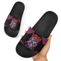 Samoa Mixed Martial Arts Slide Sandals Flying Knee Of Samoan DT05 - Polynesian Pride