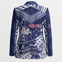 Personalised Samoa Rugby Blazer Pacific Warrior Glory DT05 - Polynesian Pride