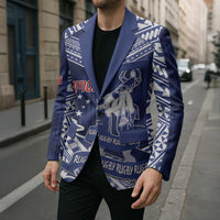 Personalised Samoa Rugby Blazer Pacific Warrior Glory DT05 - Polynesian Pride