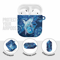 Northern Mariana Islands AirPods Case Galaxy Polynesian Shark Tattoo - Polynesian Pride