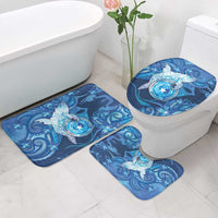 Northern Mariana Islands Bathroom Set Galaxy Polynesian Shark Tattoo - Polynesian Pride