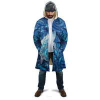 Personalised Northern Mariana Islands Cloak Galaxy Polynesian Shark Tattoo - Polynesian Pride