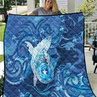 Northern Mariana Islands Quilt Galaxy Polynesian Shark Tattoo - Polynesian Pride