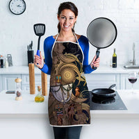 Hawaii Makahiki Apron Polynesian Sky And Earth DT05 - Polynesian Pride