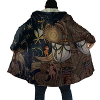 Hawaii Makahiki Cloak Polynesian Sky And Earth DT05 - Polynesian Pride