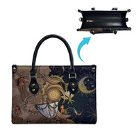 Hawaii Makahiki Leather Bag Polynesian Sky And Earth DT05 - Polynesian Pride