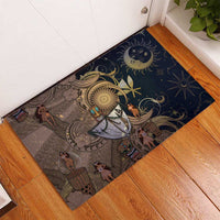 Hawaii Makahiki Rubber Doormat Polynesian Sky And Earth DT05 - Polynesian Pride