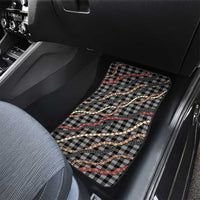 Hawaii Palaka Niihau Shell Lei Car Mats Tropical Island Plaid Patterns