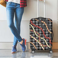 Hawaii Palaka Niihau Shell Lei Luggage Cover Tropical Island Plaid Patterns DT05 - Polynesian Pride