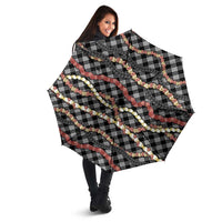 Hawaii Palaka Niihau Shell Lei Umbrella Tropical Island Plaid Patterns