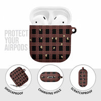 Hawaii Palaka Kahelelani Shell Lei Costume AirPods Case Plaid Patterns