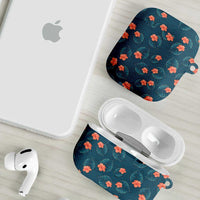 Hawaii Monstera AirPods Case Hibiscus Flowers Simple Style - Polynesian Pride