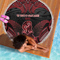 New Zealand Waitangi Day Beach Blanket Te Tiriti O Waitangi 1840 DT05 - Polynesian Pride
