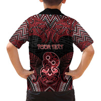 Personalised New Zealand Waitangi Day Family Matching Puletasi and Hawaiian Shirt Te Tiriti O Waitangi 1840 - Polynesian Pride
