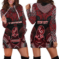 Personalised New Zealand Waitangi Day Hoodie Dress Te Tiriti O Waitangi 1840 - Polynesian Pride