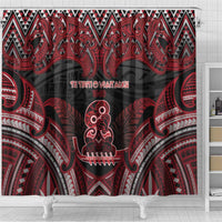 New Zealand Waitangi Day Shower Curtain Te Tiriti O Waitangi 1840 - Polynesian Pride