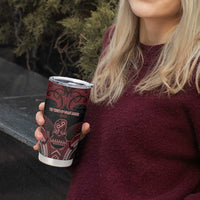 Personalised New Zealand Waitangi Day Tumbler Cup Te Tiriti O Waitangi 1840 DT05 - Polynesian Pride