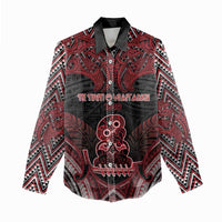 Personalised New Zealand Waitangi Day Women Casual Shirt Te Tiriti O Waitangi 1840 - Polynesian Pride