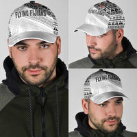 Fiji Rugby Kaiviti Masi Classic Cap Black LT7 - Polynesian Pride